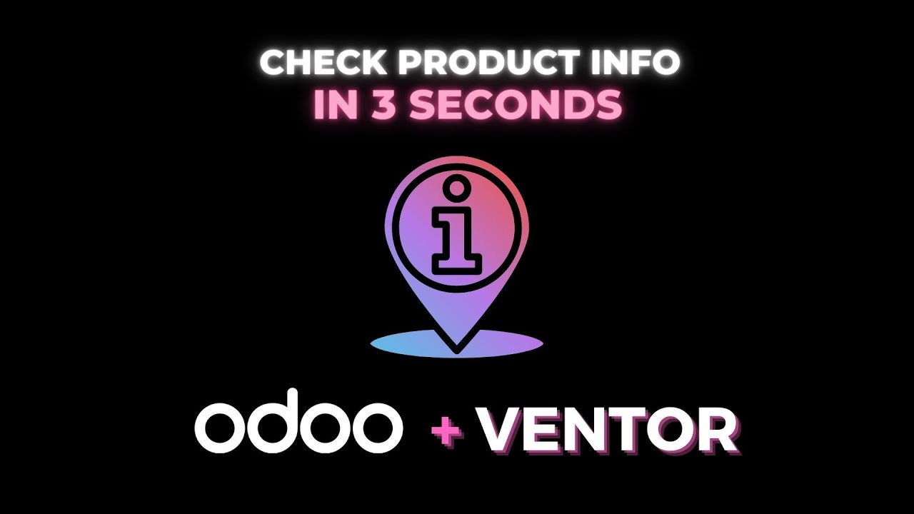 How to quickly check all products info in Odoo using Ventor? Inventory app for your warehouse. | 28.09.2023

In this video we show how to quickly check product info using the Ventor app and barcode scanner. Quickly check all info about ...