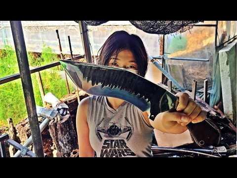 How to make a jungle recurve knife