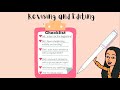Exploring the Revising and Editing Stages of Writing