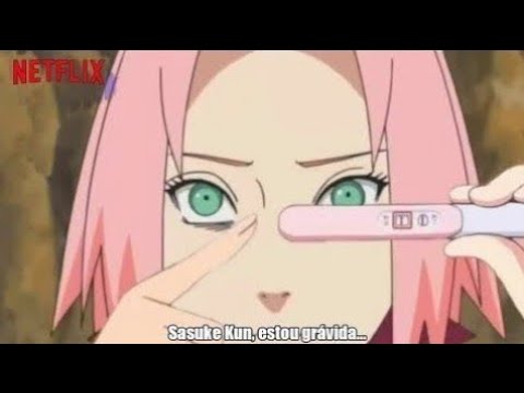 SAKURA REVELA PARA SASUKE QUE ESTÁ GRÁVIDA! Boruto Shippuden!