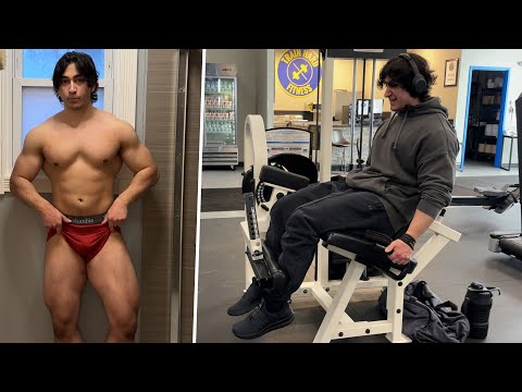 FIRST WORKOUT OF 2025 | Leg Day | The Winter Arc continues