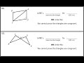 Triangle Congruence and Angle Properties
