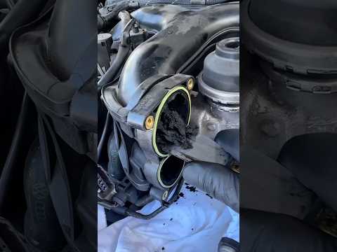 Massive blockage in this Porsche Cayenne ‼️ #porschecayenneturbo #diesel #4x4australia #carcare