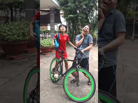 Đến giờ con đi học gặp phải người cha hậu đậu#shorts #funny