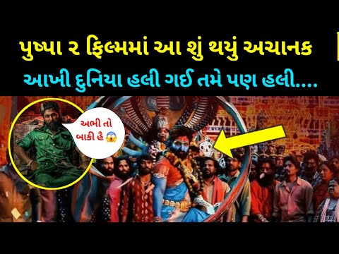 Pushpa 2 movie એ આખી દુનિયા હલાવી નાખી | Gujarati Kalakar | pushpa 2 | pushpa 2 movie review