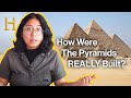 Building the Great Pyramid of Giza
