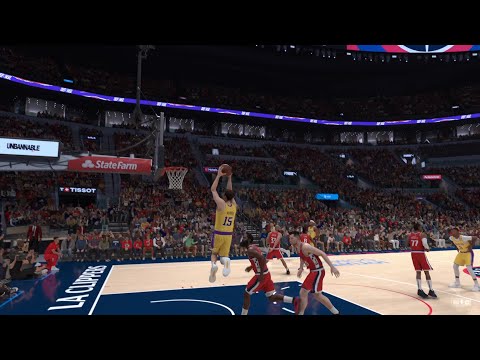 NBA 2K25 - Lakers/Clippers - Clippers thrashed at home | #viralvideo #fyp