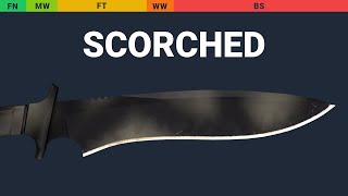 Classic Knife Scorched Wear Preview