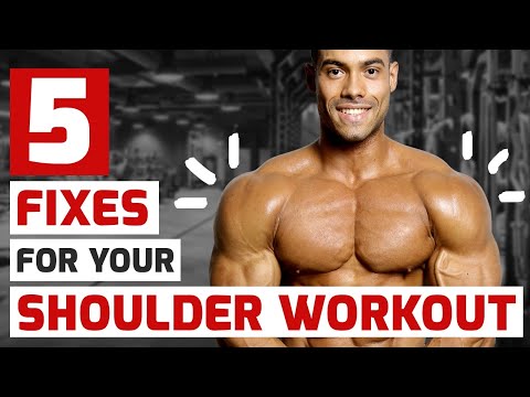 5 Fixes for Your Shoulder Workout