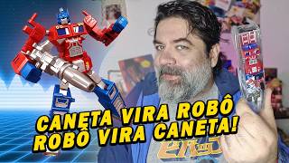 Direto da China: CANETA QUE VIRA ROBÔ (e parece dos ANOS 80) I DOLCE VIDEO 637