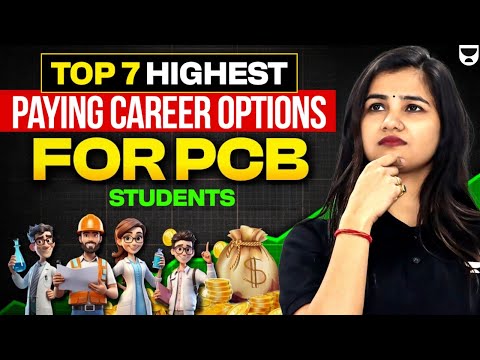 Top 7 Highest Paying Career Options for PCB Students Other than NEET | Pooja Ma'am