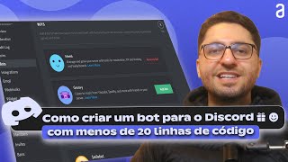 TUTORIAL: como criar um BOT para o DISCORD em menos de 20 minutos