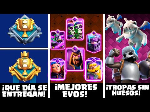 ¡TROPAS SIN HUESOS! EVOS MÁS USADAS 😏 Noticias Clash Royale Season 65