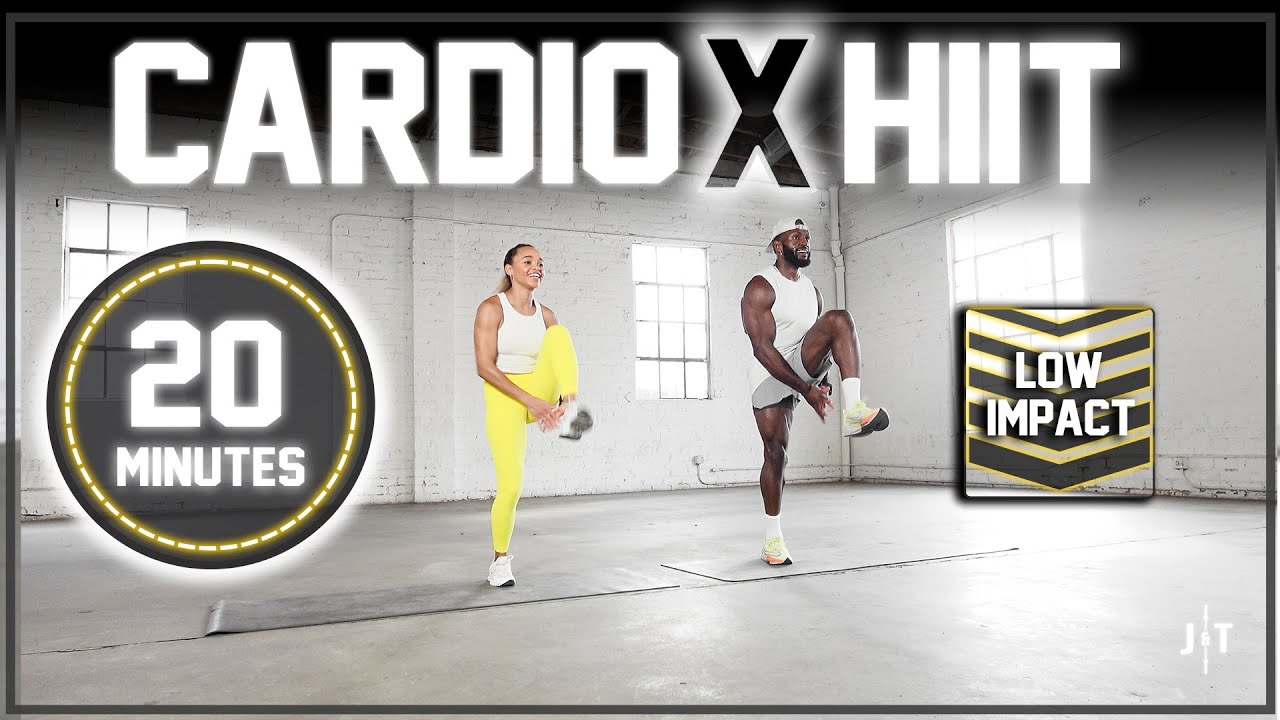 20 Minute LOW IMPACT Cardio-Hiit Workout [Full Body]