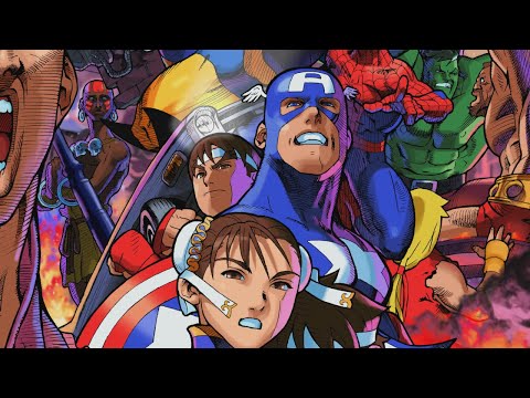 Marvel vs Capcom Fighting Collection: Marvel vs Street Fighter - Wolverine & Sakura (Xbox Gameplay)