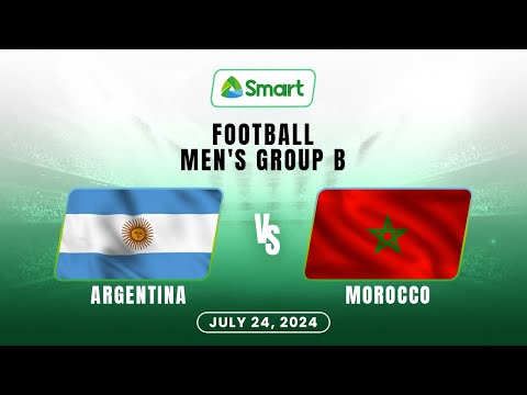 Olympics Men's Football - Argentina vs Morocco - Group B (Full Game Highlights)