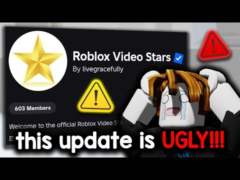 Roblox Released The UGLY Group Update...