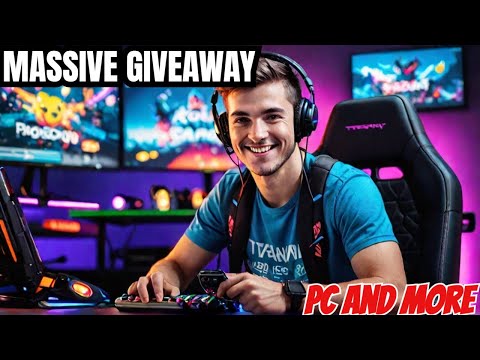 #pcgaming THE  BIGGEST GIVEAWAY ON MY TWITCH CHANNEL&DISCORD !CHECK THE DESCRIPTION BOX! #giveaway