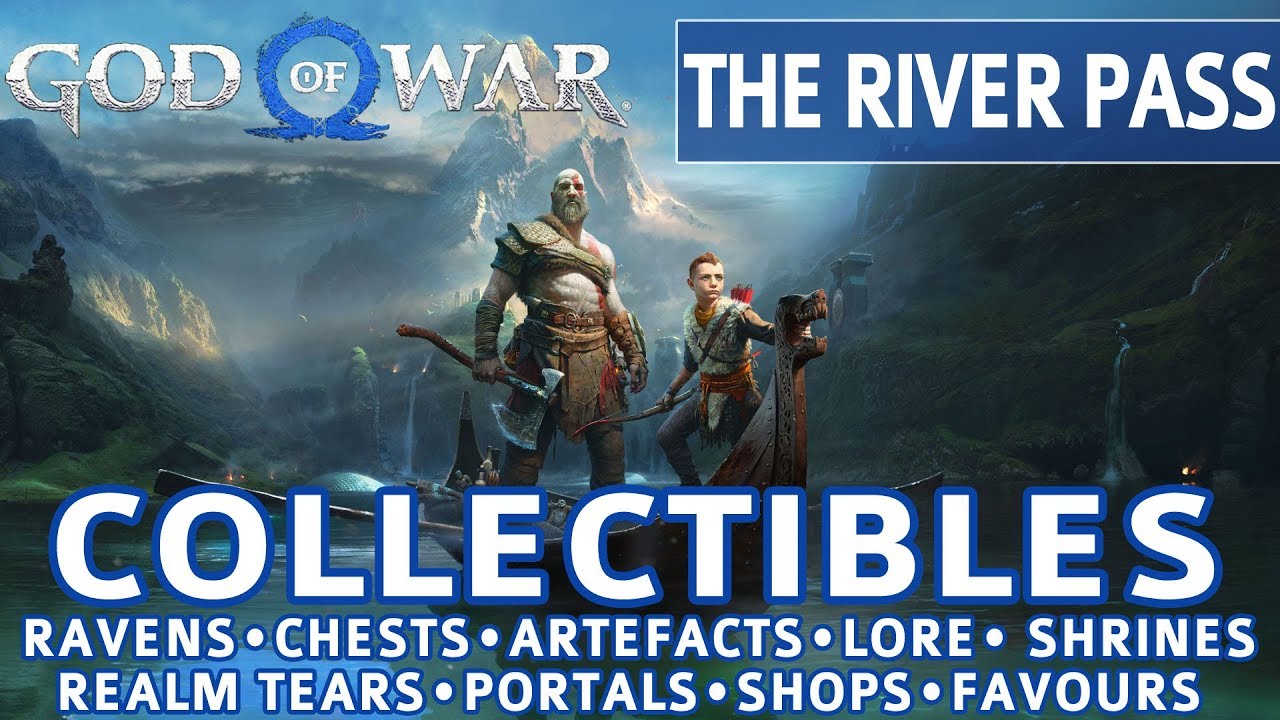 God of War - The River Pass All Collectible Locations (Ravens, Chests, Artefacts, Shrines) - 100%