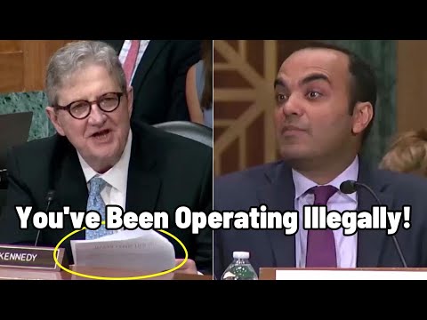 CFPB Director Starts SHAKING When Sen. Kennedy Exposes His "Illegal Operation" & Unethical Behavior