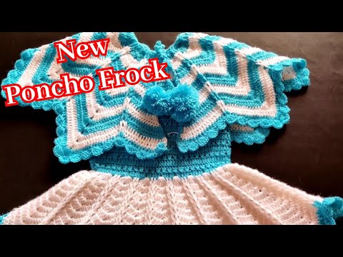 ग़ज़ब की सुंदर Poncho Frock