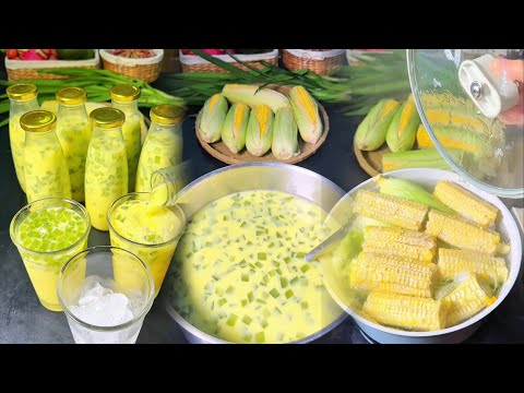 CÁCH LÀM SỮA BẮP TẠI NHÀ #kenhcuamy  #food #suabap #cooking