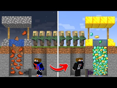 Evolving Poor Wishing Well To Rich Well in Minecraft..