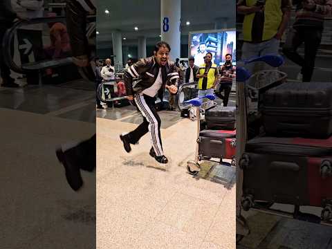 Dubai ?? ? Dance at Rajiv Gandhi International Airport ?