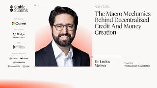 Dr. Luzius Meisser, Frankencoin Association | The Macro Mechanics Behind Decentralized Credit