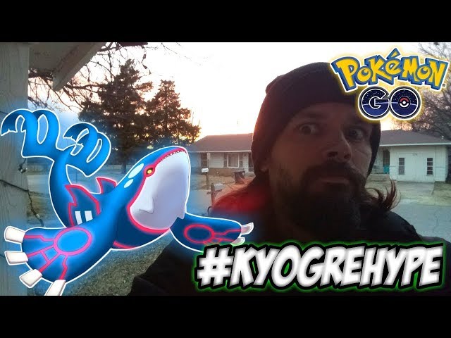 Grinding To Work // Kyogre Hype!!!