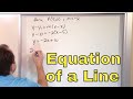 Linear Equations and Their Forms