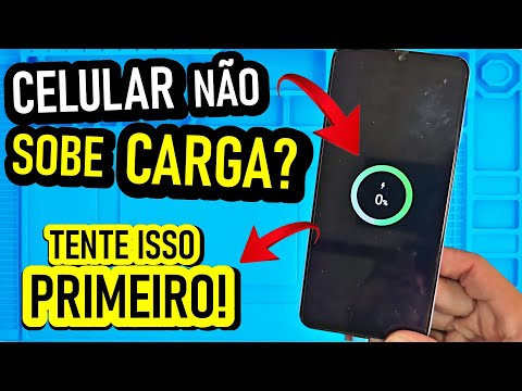 Celular não SOBE CARGA? Só fica em ZERO? TENTE ISSO PRIMEIRO ANTES DE LEVAR NO TÉCNICO!