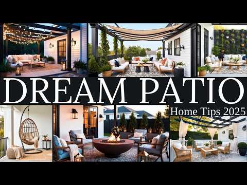 BEST 10 Cozy and Chic Ideas for Your Dream Patio | Outdoor Living Inspiration 2025