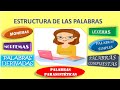 Morfología y Estructura de Palabras