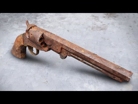 They Said I Couldn't Fix This. Restoring an 1851 Colt Navy Revolver