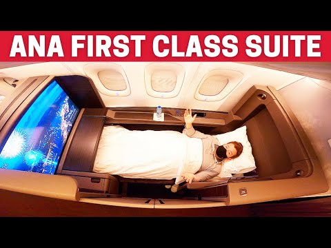 ONBOARD New ANA First Class to Tokyo -The SUITE 777 Review- - Trek Trendy
