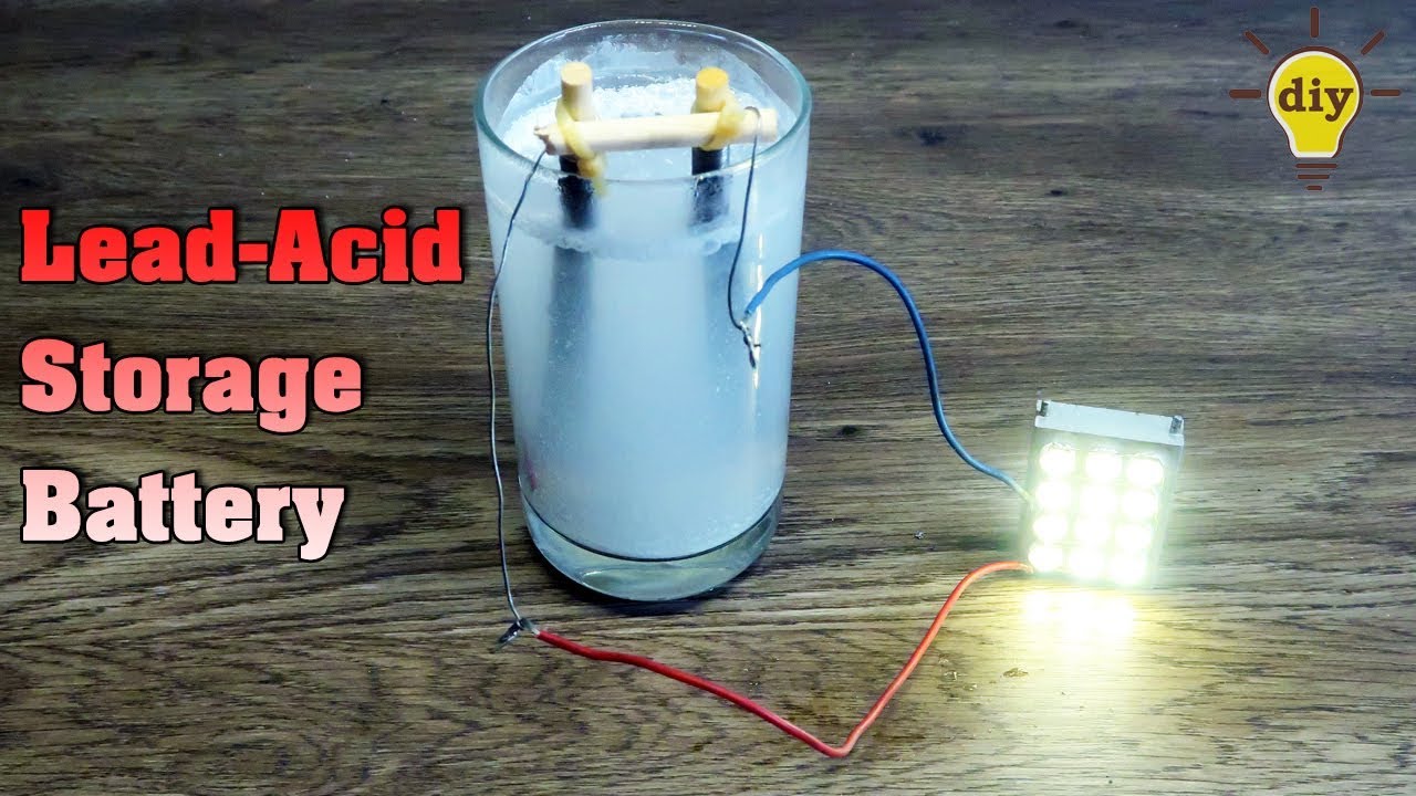 How to Make Lead-Acid Storage Battery