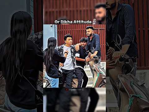 Girl Attitude ๐ฅถVs Boy Attitude ๐ || Backbencher Boy Rock ๐Girl Shock ๐ฒ || #sigma #memes #shorts