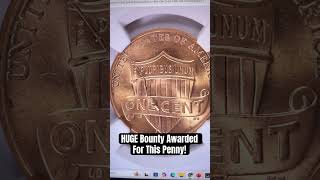 Collectors Give CASH REWARDS For Later Dated Lincoln Shield Cent Die Cracks! #shorts