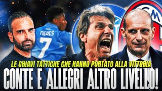 GASPERINI HA AVUTO PAURA DI UN DUELLO,LA CHIAVE É STATA QUELLA! ALLEGRI E CONTE ALTRO LIVELLO🫡