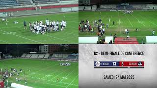 Centaures VS Lions - 24 mai 2025 - Demi-Finale de conférence Sud Championnat D2