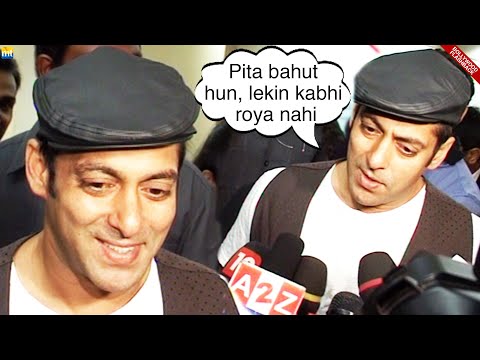 "Bachpan se bahut pita hun, warna Aaj Star nahi banta" Salman Khan | Flashback