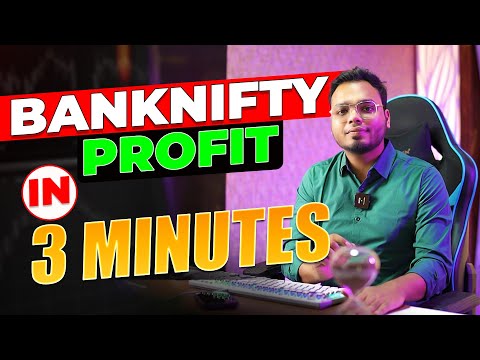 Live Intraday Trading Banknifty Option ll  Profit in Just 3 Minutes! 🚀 (Quick Trading Strategy)