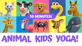 Animal Kids Yoga – 10-Minute Movement Break | Cosmic Kids