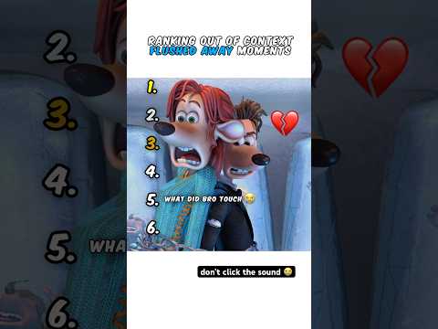 Ranking Flushed Away Moments ๐ญ