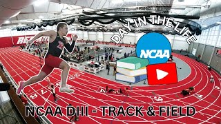 Last Meet Before Conference | NCAA DIII Track & Field Day in the Life