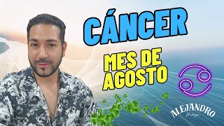 CÁNCER ♋️  mes de agosto 🪬✨