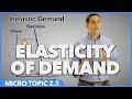 Understanding Elasticity and Total Revenue