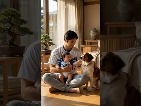 娘の前では、ただの父親だった。大谷翔平が見せた、誰も知らない“最初の愛”