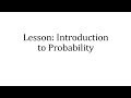 Probability Problems and Solutions